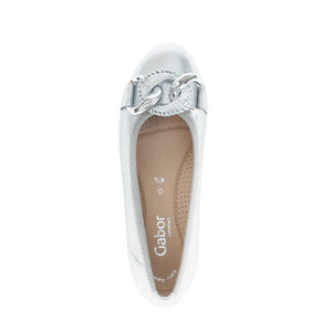 
                  
                    Gabor Silver Sporty Ballerina
                  
                