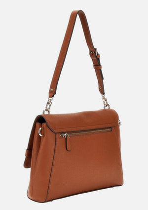 
                  
                    Guess Silvye Flap Cognac Shoulder Bag
                  
                