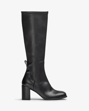 
                  
                    Unisa Nemir Black Leather Knee Boot
                  
                