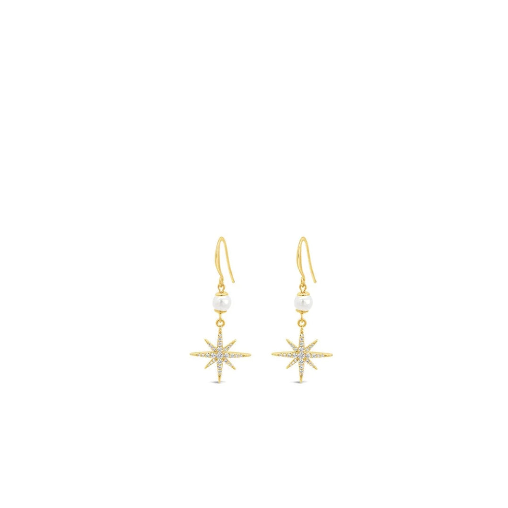 Absolute North Star Drop Earrings E2217GL