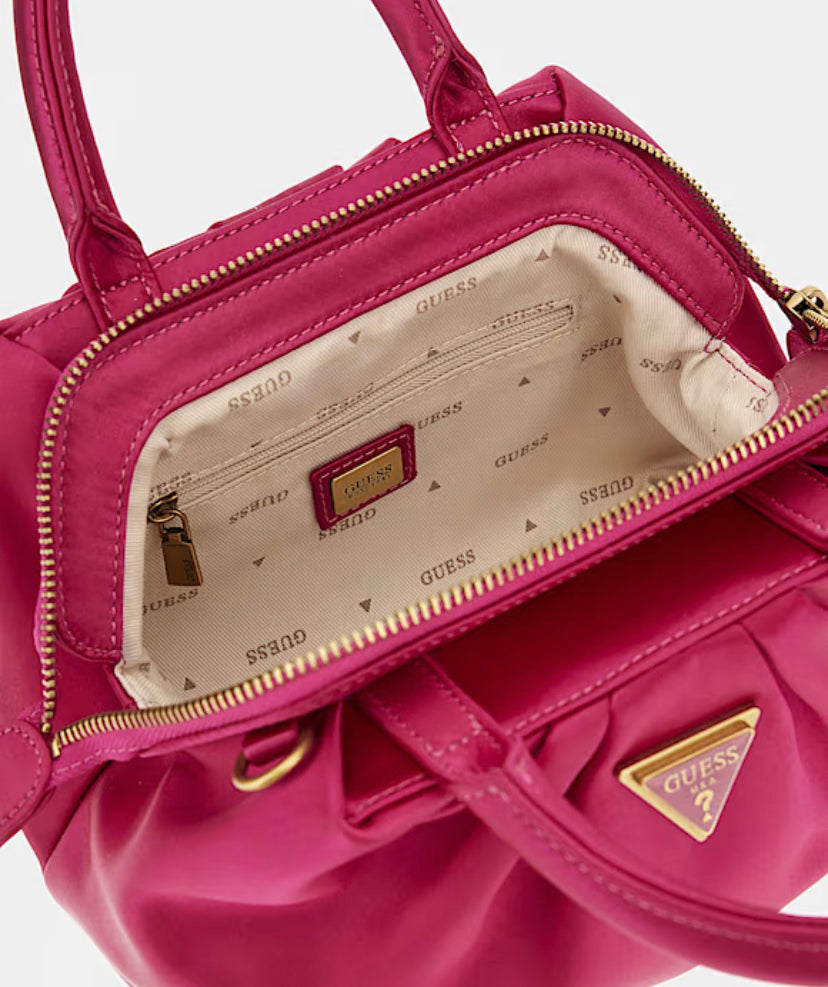 
                  
                    Guess Tori Satin pink bag
                  
                