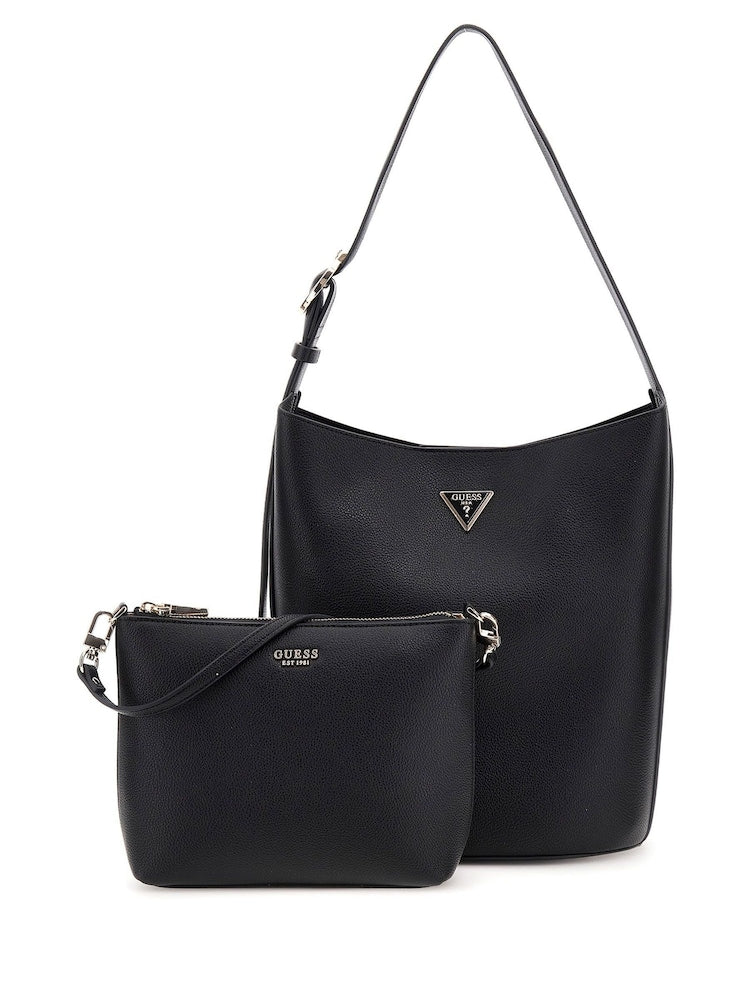 
                  
                    Guess Meridian Black Bucket Bag
                  
                
