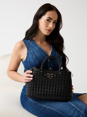 
                  
                    Guess Nadira Quilted Status Tote
                  
                