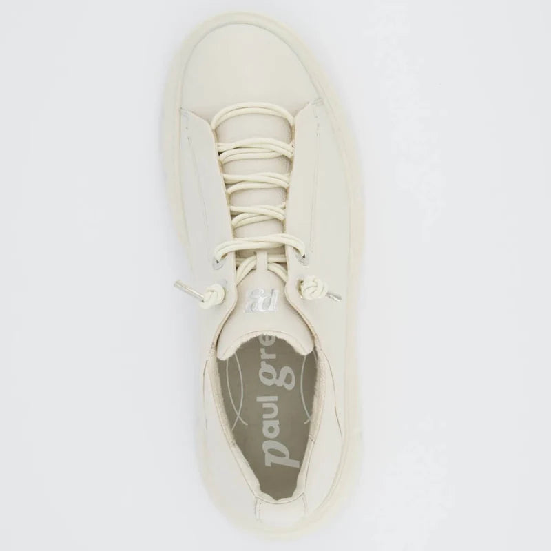 
                  
                    Paul Green Ivory Platform Trainer
                  
                