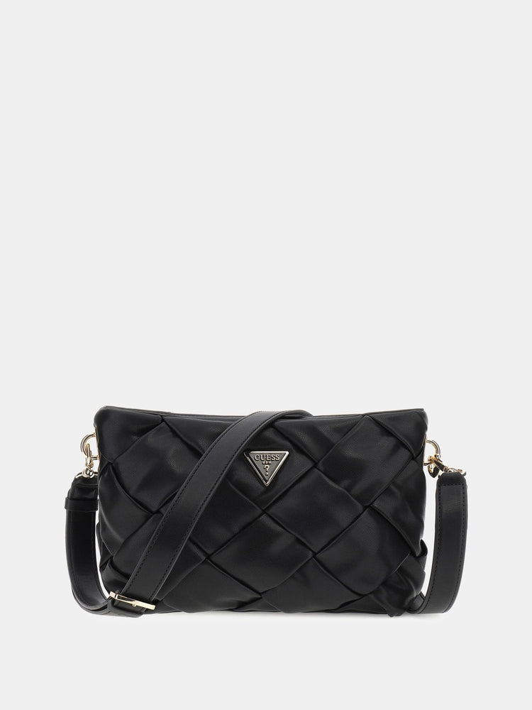 
                  
                    GUESS ZAINA WOVEN SHOULDER BAG + COLOURS
                  
                