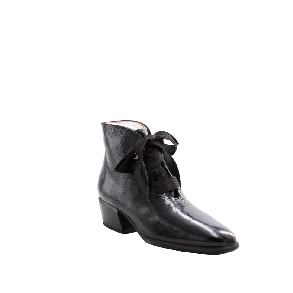 
                  
                    Hispanitas Verona Patent Laced Ankle Boots
                  
                