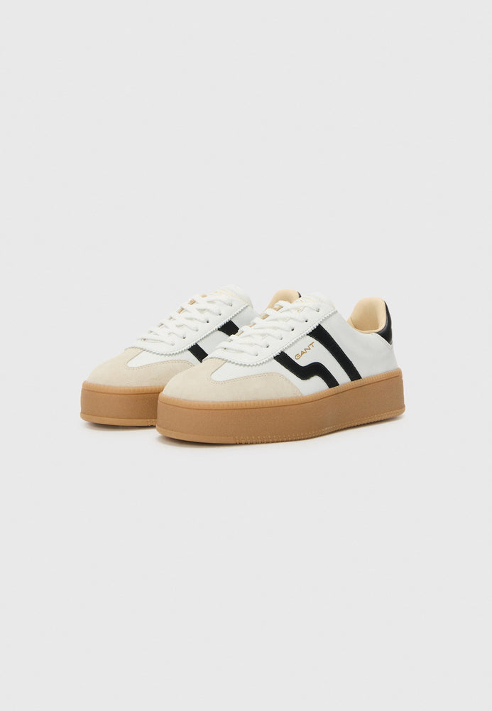 
                  
                    Gant Cuzmani Platform Leather Trainer - White
                  
                