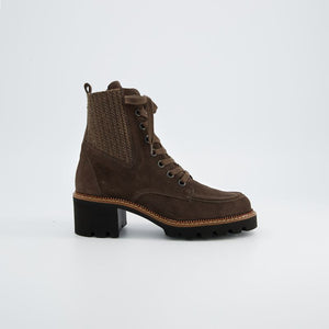 
                  
                    Paul Green Soft Suede Brown Lace Up Ankle Boot
                  
                