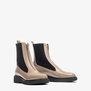 
                  
                    Unisa Foggin Patent Ankle Boots
                  
                