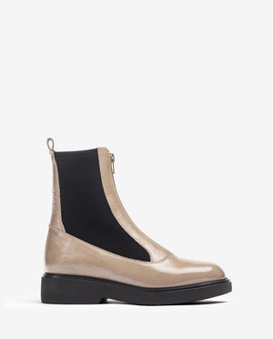 
                  
                    Unisa Foggin Patent Ankle Boots
                  
                