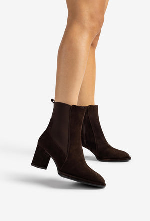 
                  
                    Unisa Luanco Suede Brown Ankle Boots
                  
                