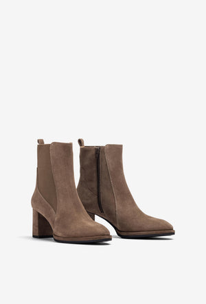 
                  
                    Unisa Luanco Suede Taupe Ankle Boots
                  
                