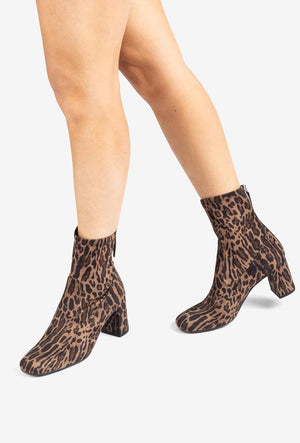 
                  
                    Unisa Marvy Print Suede Ankle Boots
                  
                