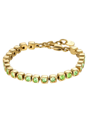 
                  
                    Dyrberg/Kern Cory Light Green Crystal Bracelet
                  
                