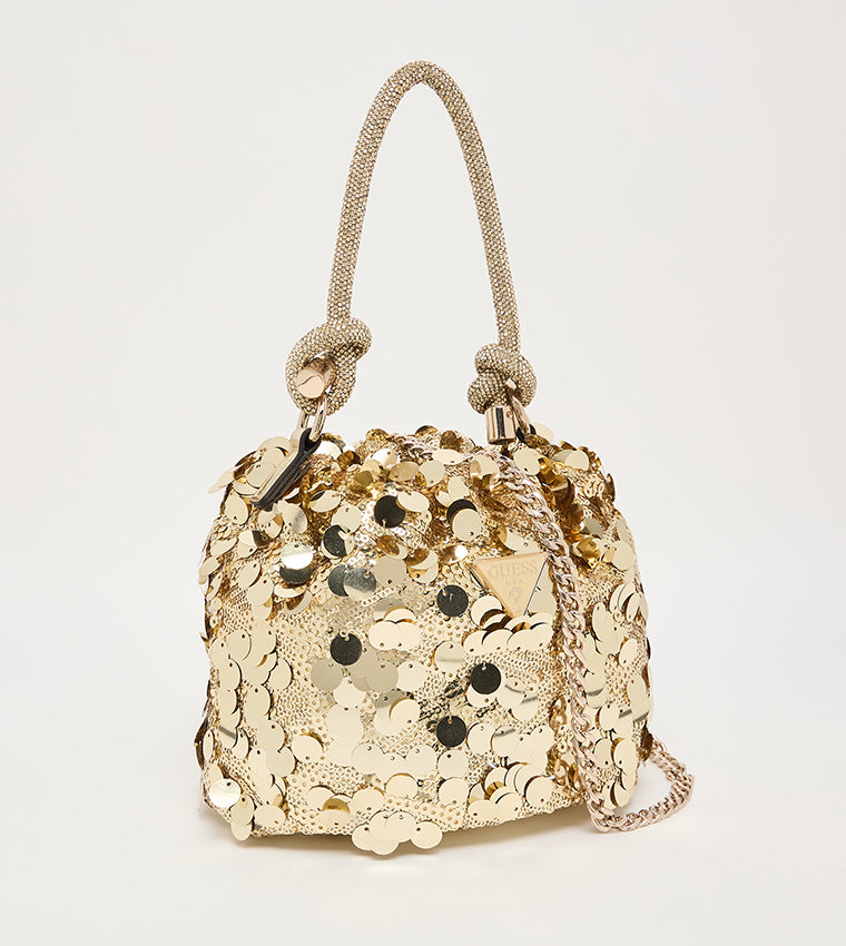 
                  
                    Guess Holiday Shine Gold Mini Crossbody
                  
                