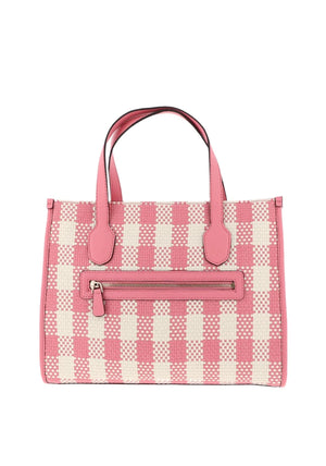 
                  
                    Guess Silvana Vichy Print Bag
                  
                