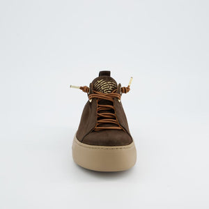 
                  
                    Paul Green Brown Suede Elastic Trainer
                  
                