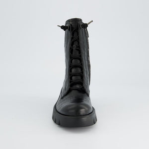 
                  
                    Paul Green Croc Elastic Lace Ankle Boots
                  
                