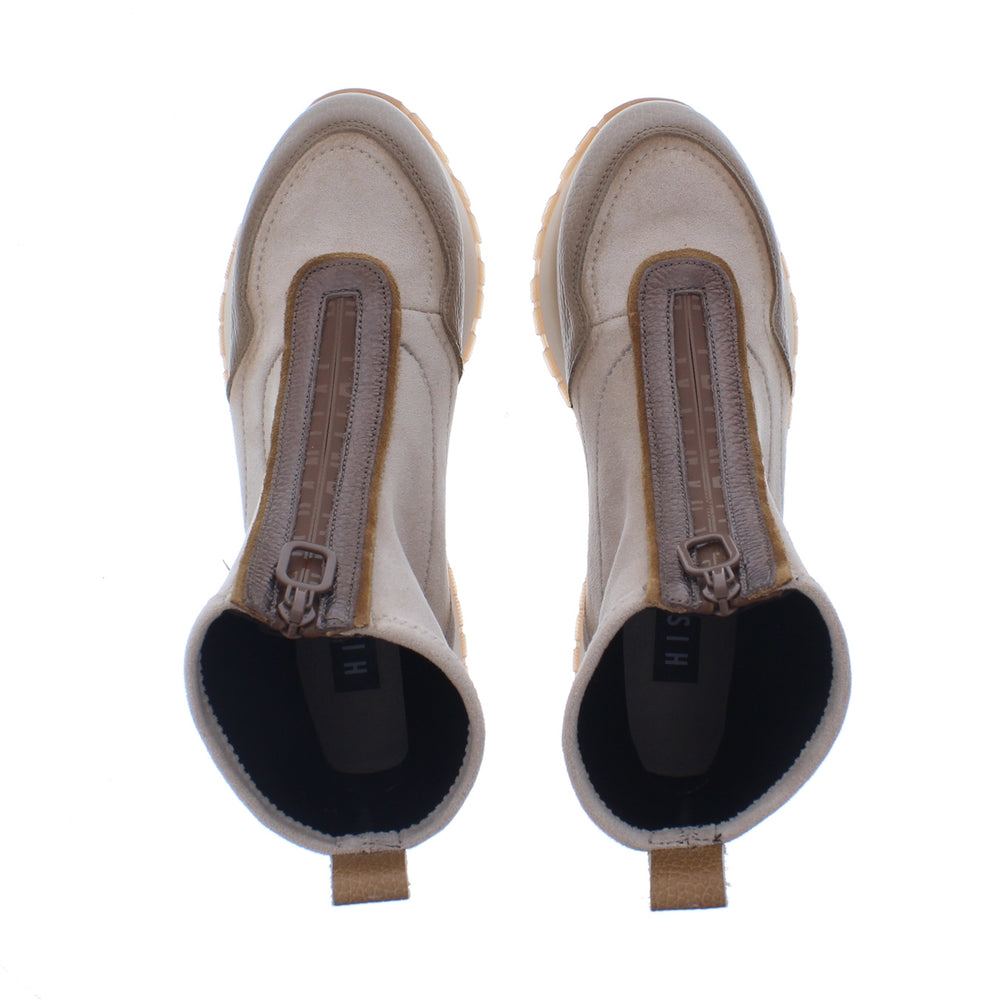 
                  
                    Hispanitas Kansas Cream Velour Ankle Boots
                  
                