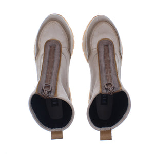 
                  
                    Hispanitas Kansas Cream Velour Ankle Boots
                  
                