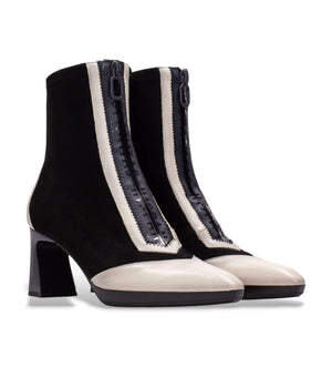 
                  
                    Hispanitas Atlanta Black Zip Ankle Boots
                  
                