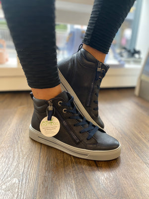 
                  
                    ARA COURTYARD NAVY HIGHTOP TRAINER 12-27404-22
                  
                
