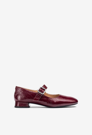 
                  
                    Unisa Culver Mary Jane Burgundy Patent Shoe
                  
                