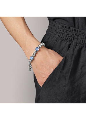 
                  
                    Dyrberg/Kern Calice Light Blue Mix Bracelet
                  
                
