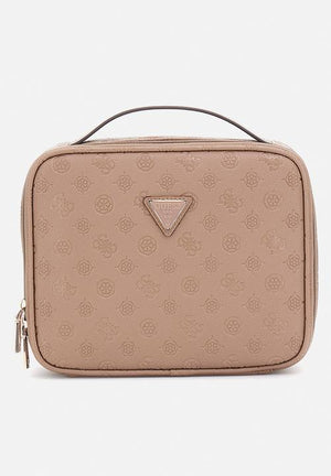 
                  
                    Guess Wilder 4G Logo Cosmetic Organiser Taupe
                  
                