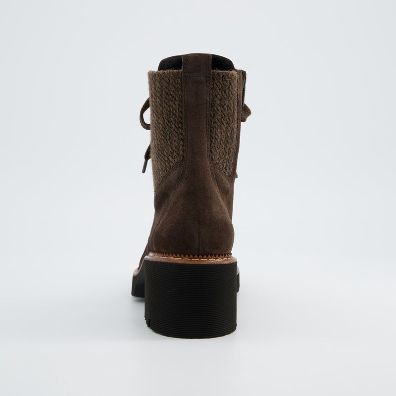 
                  
                    Paul Green Soft Suede Brown Lace Up Ankle Boot
                  
                