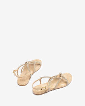 
                  
                    Unisa Copper Gladiator Beige Suede Sandal
                  
                