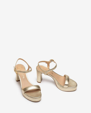 
                  
                    Unisa Osoro Gold Sandal
                  
                