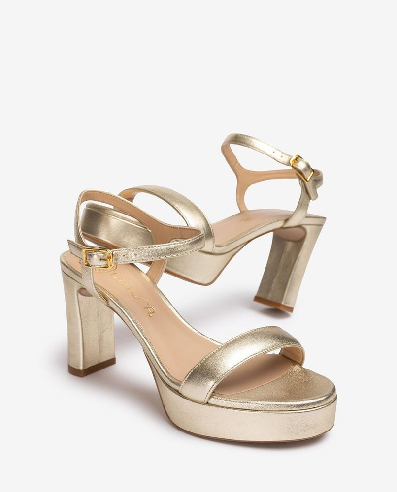 
                  
                    Unisa Osoro Gold Sandal
                  
                