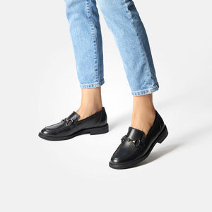 
                  
                    Paul Green Classic Black Loafer
                  
                