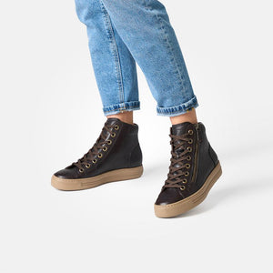 
                  
                    Paul Green Leather Hightops
                  
                