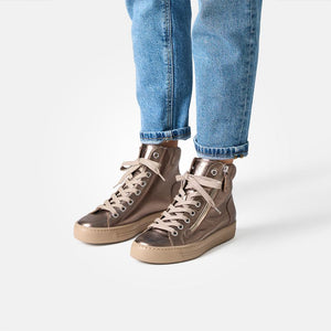 
                  
                    Paul Green Metallic Hightops
                  
                