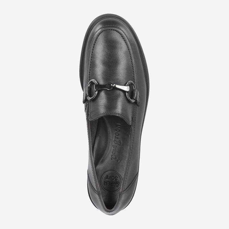 
                  
                    Paul Green Classic Black Loafer
                  
                