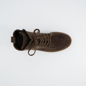 
                  
                    Paul Green Soft Suede Brown Lace Up Ankle Boot
                  
                