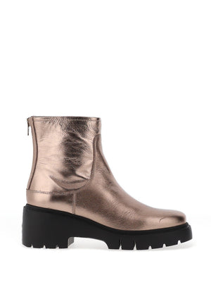 
                  
                    Unisa Jorge Metallic Ankle Boots
                  
                