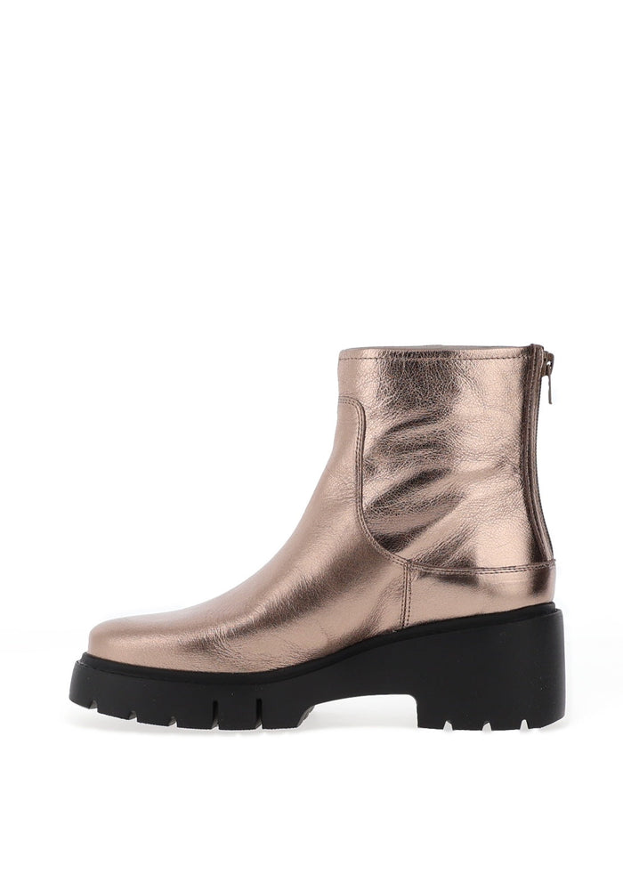 
                  
                    Unisa Jorge Metallic Ankle Boots
                  
                