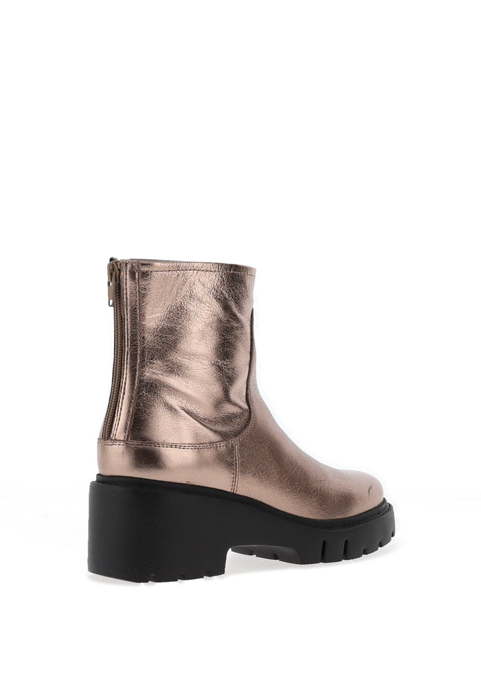 
                  
                    Unisa Jorge Metallic Ankle Boots
                  
                