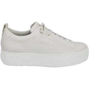 
                  
                    PAUL GREEN LEATHER IVORY RUNNERS 5017-06
                  
                